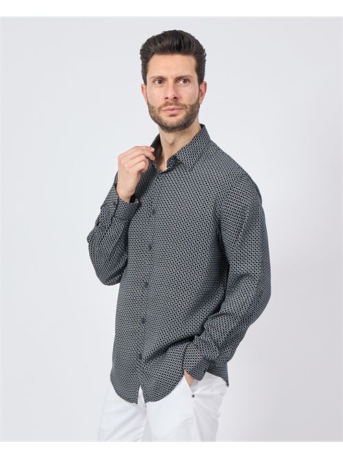 Camicia uomo Armani Exchange in cotone ARMANI EXCHANGE | XM000668-AF10253FB007